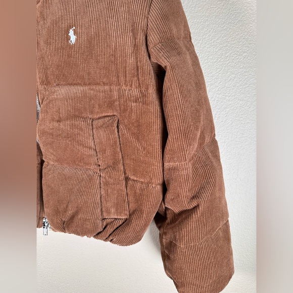 Polo by Ralph Lauren Corduroy Puffer Coat S/P - Picture 10 of 13